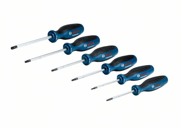 Bosch Combo Kit: Screwdriver Schraubendreher-Set, 6-teilig TX, 1600A01V09