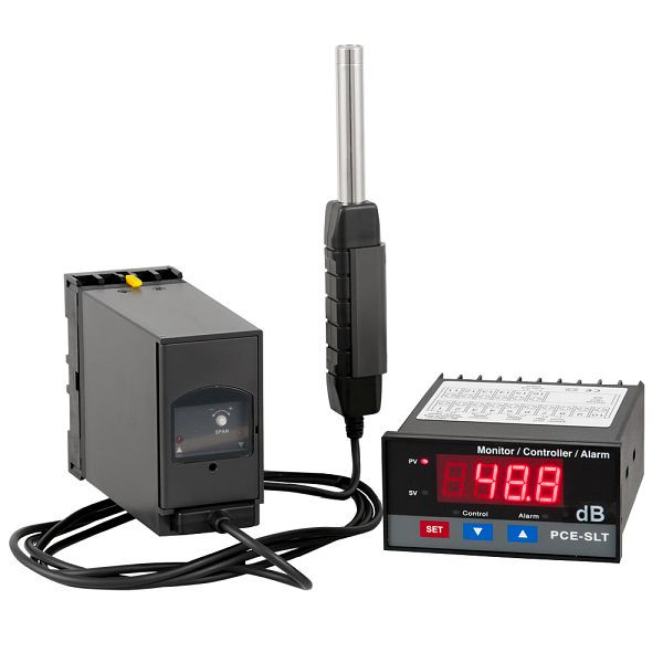 PCE Instruments Schallpegelmessgerät, Warnanlage zum Festeinbau mit Relaisausgang und Regelausgang, PCE-SLT