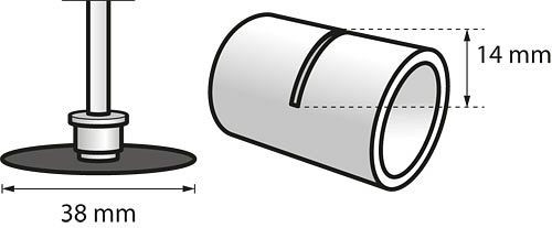 Dremel EZ SpeedClic: Metall-Trennscheiben im 12er-Pack, 2615S456JD