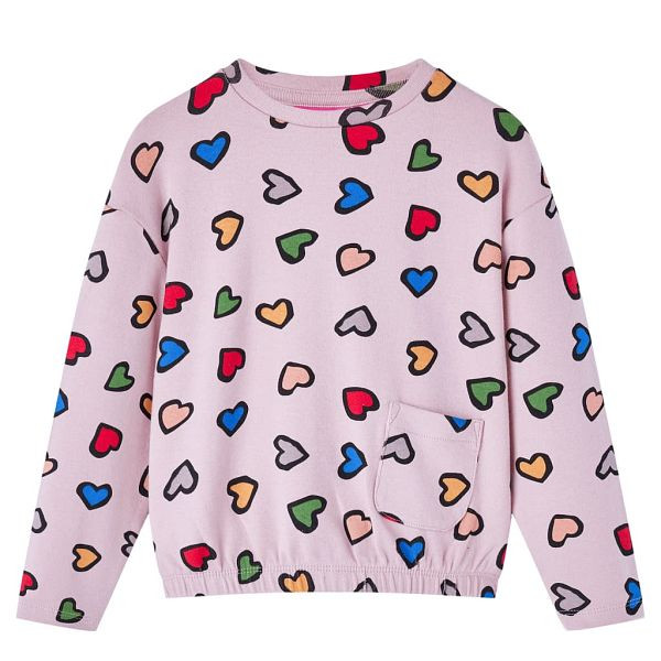 vidaXL Kinder-Sweatshirt Rosa 140, 14428, 8721012039995