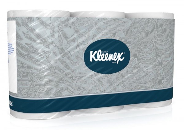 KCP Kleenex Premier Topa 350, super-hochweiß 3-lagig, VE: 6x6 Rollen á 350 Blatt, 2075906