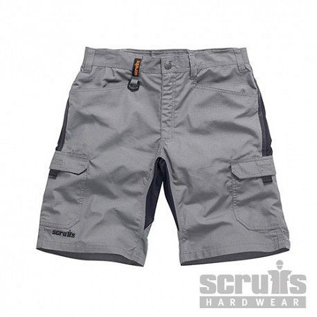 Scruffs Shorts „Trade Flex“, grau, Größe 44, T54643