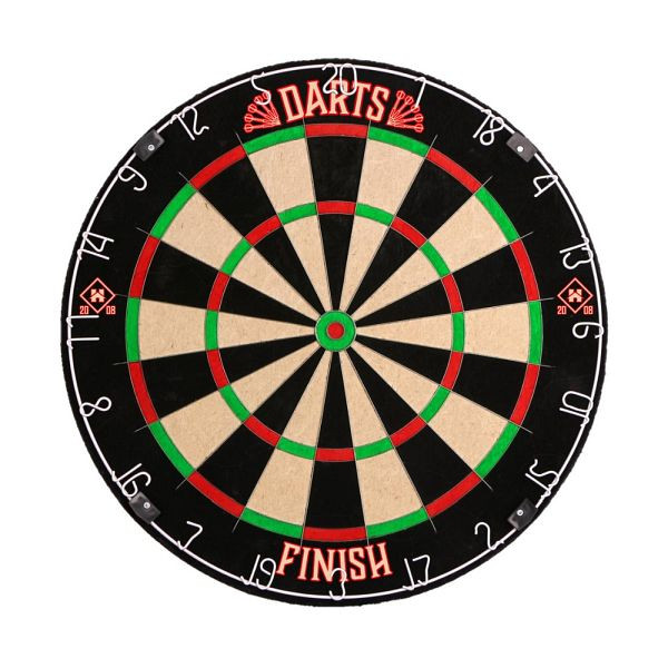 HOME DELUXE Dartscheibe FINISH klassische Ausführung, 50918