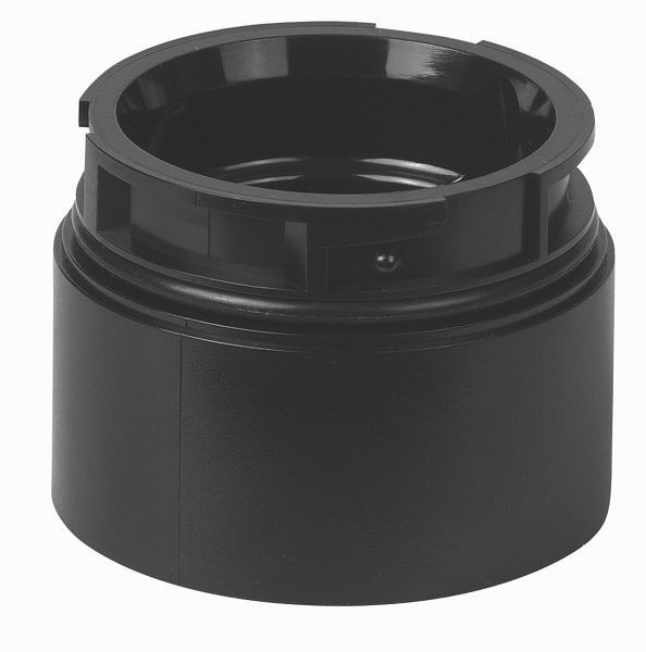 WERMA Adapter für Bodenmontage Bodenmontage / Wandmontage BK- schwarz, 630.810.00