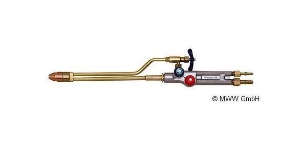 MWW Handschneidbrenner Brenner 90, 28 mm Kopf, gestreckt, ca. 480 mm, 01111