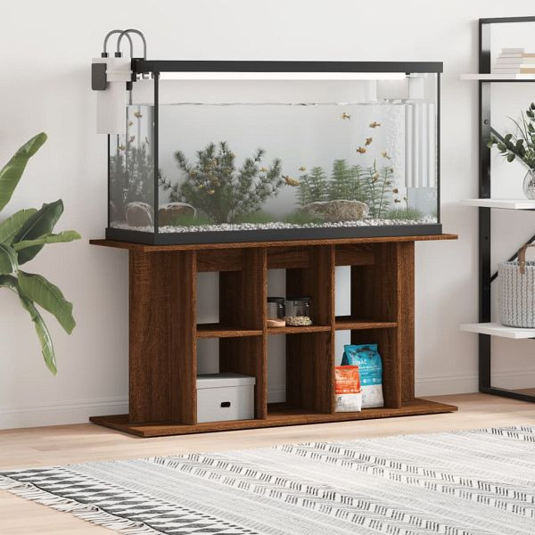 vidaXL Aquariumständer Braun Eichen-Optik 120x40x60 cm Holzwerkstoff, 833598