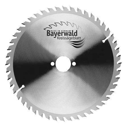 Bayerwald HM Kreissägeblatt, 260 x 2.5 x 30 Z=60 WZ, negativ, 111-58140