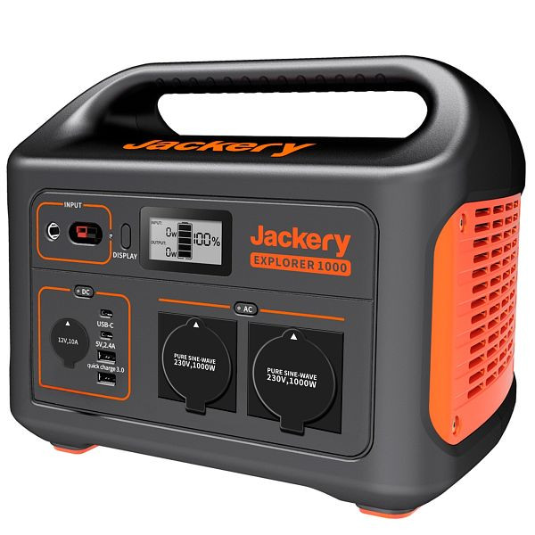 Jackery Powerstation Explorer 1000EU, 70-1000-EUO001