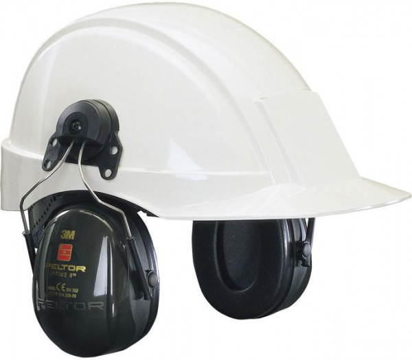 3M PELTOR Optime II Kapselgehörschutz H520P3E, grün, SNR = 30 db, VE: 20 Paar, 7000039621