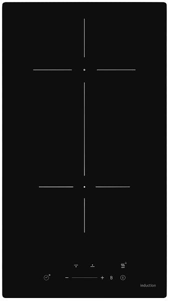 Exquisit Induktionskochfeld EKI300-B-380, Herzstück jeder Küche, 815004000