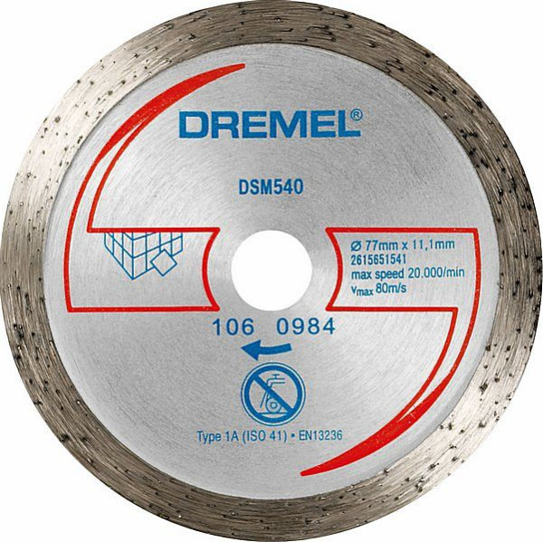 Dremel DSM20 Diamant-Fliesentrennscheibe, 2615S540JB