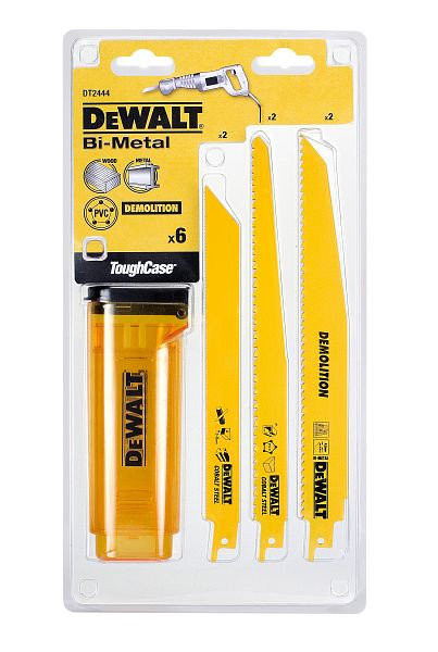 DeWalt Säbelsägeblatt-Set 6-teilig, DT2444-QZ