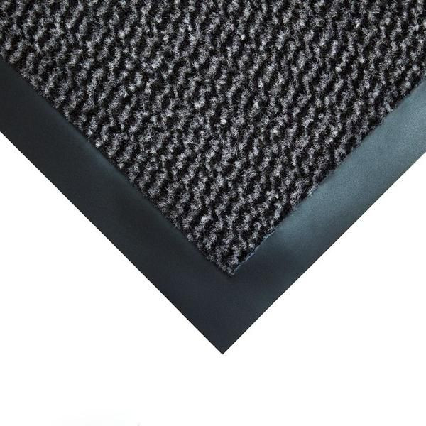 COBA Schmutzfangmatte Vynaplush Schwarz/Grau 0.6m x 0.9m, VE: 2 Stück, VP010605