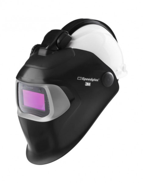 3M Speedglas Schweißmaske 100-QR, mit Schutzhelm und Schweißfilter 100V, 7100024546