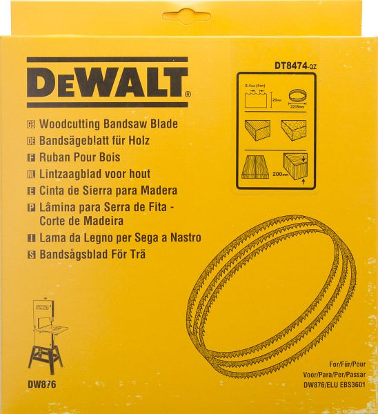 DeWalt Bandsägeblatt 2215x20x0,6mm 6,4mm, DT8474-QZ