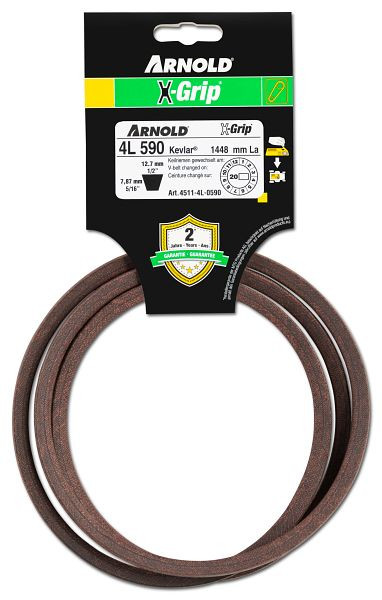 ARNOLD X-Grip Keilriemen 4L590, 4511-4L-0590