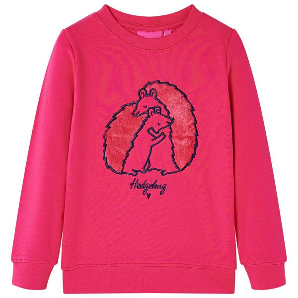 vidaXL Kinder-Sweatshirt Knallrosa 116, 13536, 8721012031074