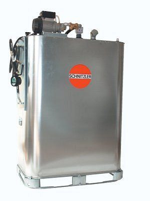 Schnitzler Ölversorgungsstation, elektrisch, 1.000 Liter, mit Zapfschlauch, 7503