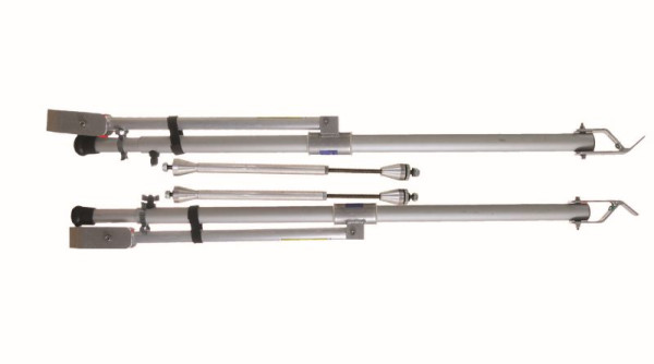 Werkfreund Stabilisationsstützen Größe 1 für Anlegeleiter mit Gewindeachsen, WF-S 30210