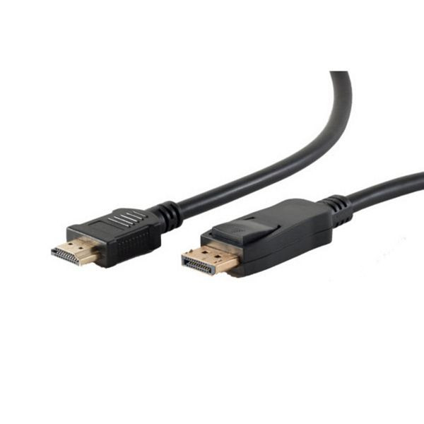 S-Conn Displayport Stecker 20p auf HDMI Stecker, vergoldete Kontakte, 5,0m, 77495-2