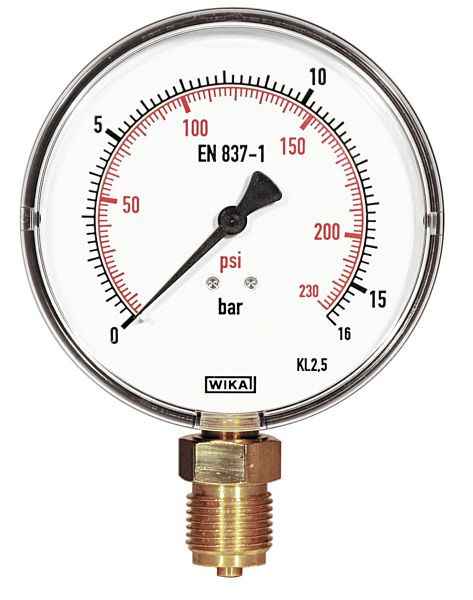 REMS Manometer feinskaliert, 16 bar, 115045