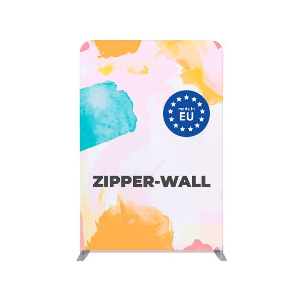 Showdown Displays Zipper Wand Straight Basic 150 x 230 cm, ZWSE150-230
