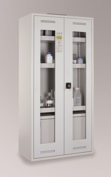 LaCont Chemikalienschrank mit Sicherheitsbox StoreLABCHS 950 GL / SiB 30, B80-6214-A