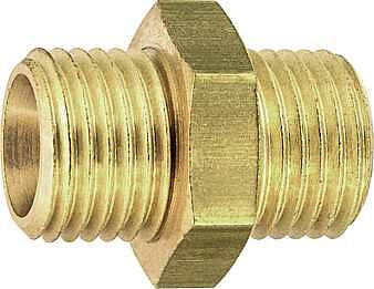 Gambit Doppelnippel, AG 1/8" x AG 1/8", 074034