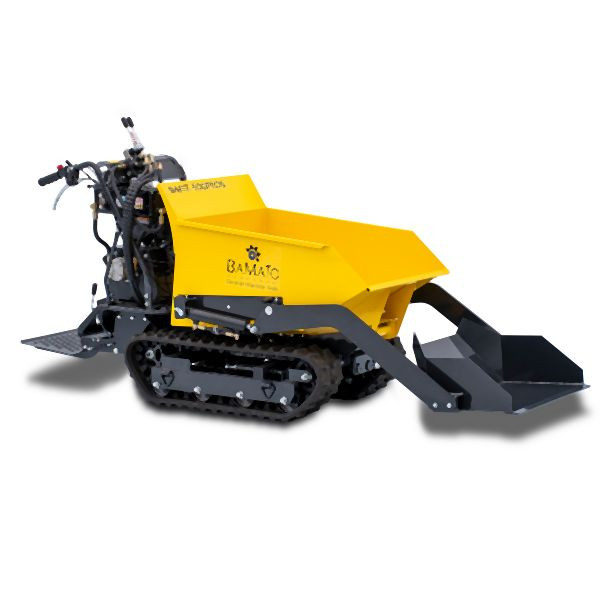 BAMATO Mini Raupendumper MTR-500PROS mit Kipphydraulik & Selbstladeeinrichtung, MTR-500PROS