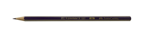 FABER CASTELL Bleistift GOLDFABER 1221, B, 112501, 4005401125013