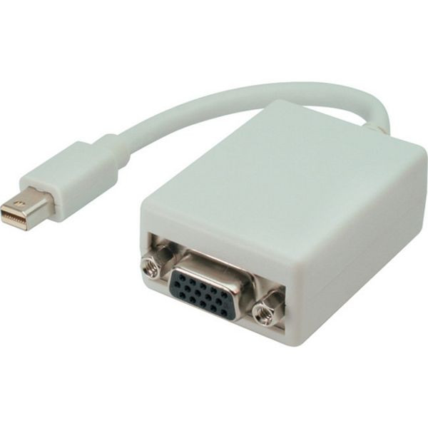 S-Conn Adapter, Mini Displayport Stecker auf VGA Kupplung, 77422