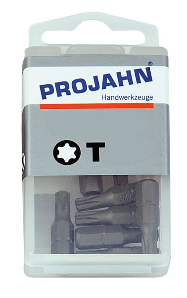 Projahn 1/4" Bit L25 mm TX T10 10er Pack, 2731-10