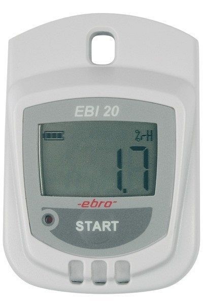 ebro EBI 20-TH1 Temperatur-/Feuchtelogger mit internem Feuchtesensor, 1601-0044