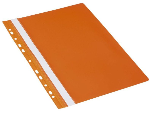 DONAU Schnellhefter, A4, Multilochung, PVC, orange, 1704001-12