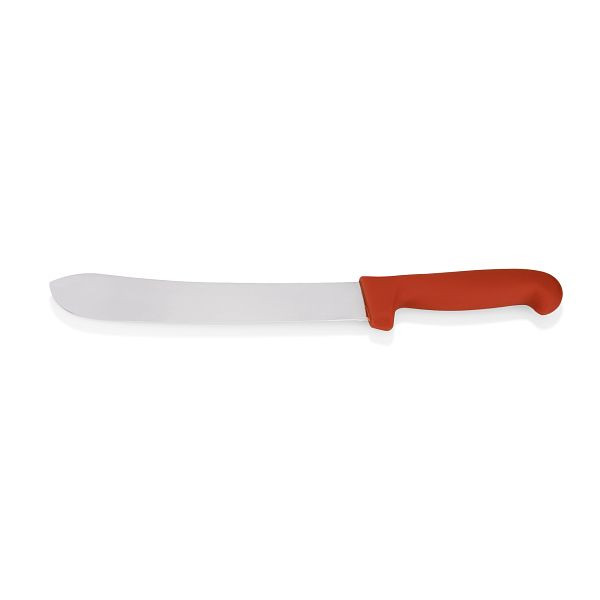 WAS Schlachtermesser HACCP, 25 cm, rot, Edelstahl, 6907251