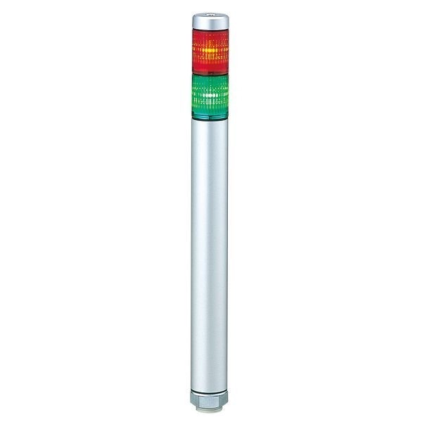 PATLITE 30 mm LED Signalsäule, verdrahtet inkl. rot-orange, MP-202-RG