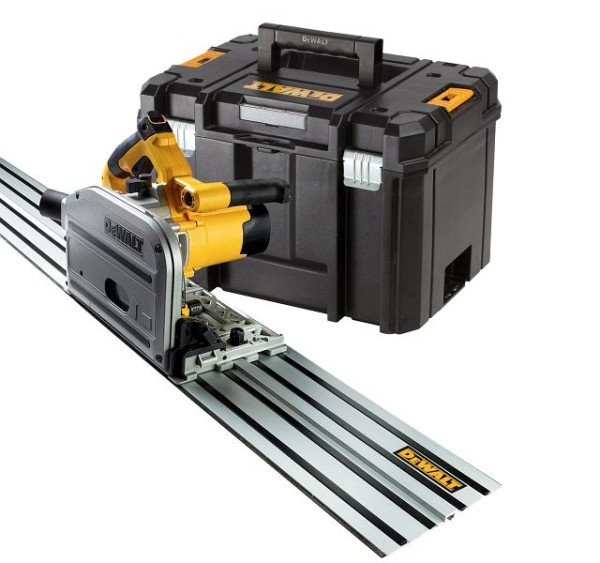 DeWalt Tauchkreissägenset inkl Führungsschiene, DWS520KTR-QS