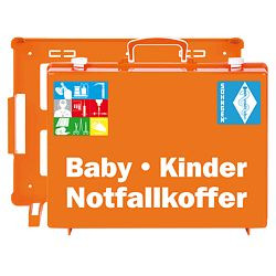 SÖHNGEN Notfallkoffer "BABY-KINDER MT-CD", orange, 0101008