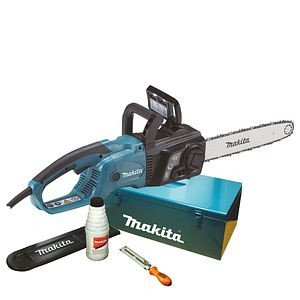 Makita Elektro-Kettensäge 40 cm + Zubehör im Koffer, UC4051AK