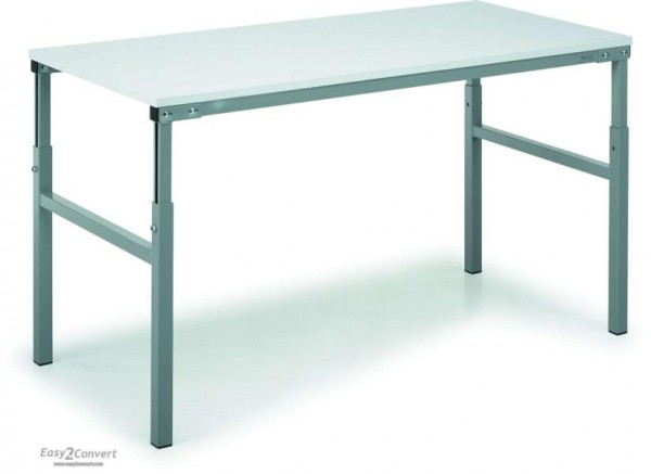 Treston Arbeitstisch ESD 500x700mm, grau in ESD-Ausführung TP-507ESD