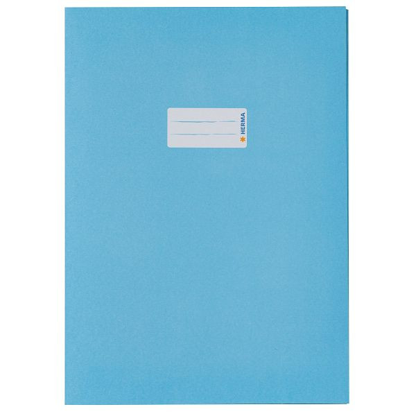 HERMA 7066 Heftschoner Papier, A4, hellblau, 7066, 4008705070669