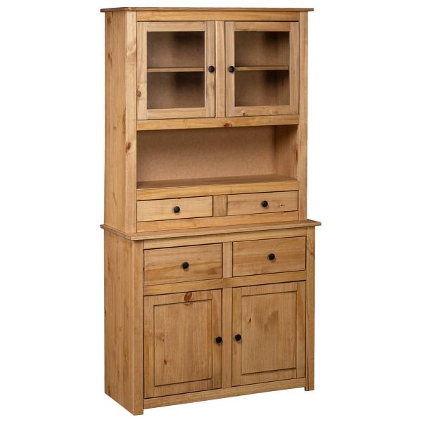 vidaXL Highboard 93x40,5x180 cm Kiefernholz Panama, 282700