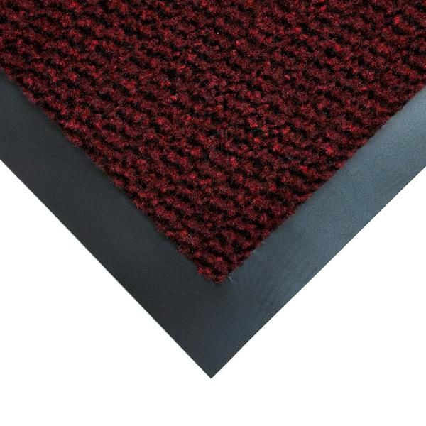 COBA Vynaplush Schwarz/Rot 0.9m x lfm, VP010307