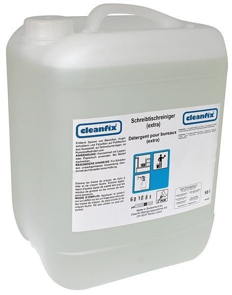 Cleanfix Schreibtischreiniger extra 10 Liter, 190.062B