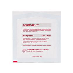 SÖHNGEN DERMOTEKT® Übungskompresse, 10x10cm, 2 Stück, 1003416