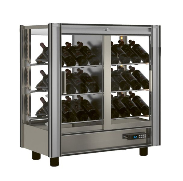 NordCap Weintemperierschrank TMV-C22, steckerfertig, Umluftkühlung / statische Kühlung, umschaltbar, 446122002