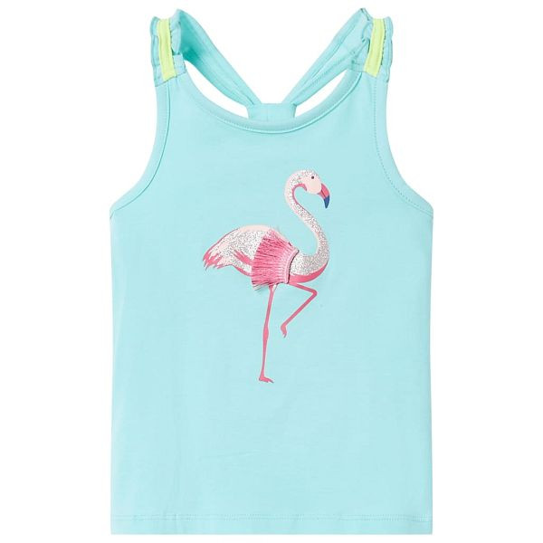 vidaXL Kinder-Tanktop Helles Minzgrün 116, Top-Qualität, 11141