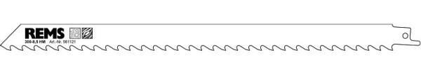 REMS Sägeblatt 300-8,5 Sägeblatt, 561121 R01