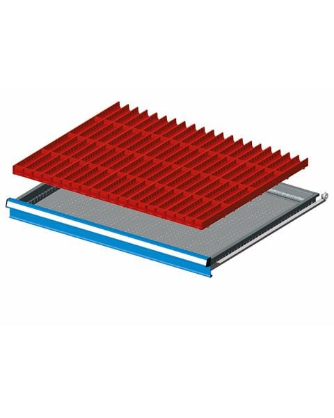 Fami Einteilungsmaterialset für Schubladen, Fronthöhe: 50 mm, 45x36 Einheiten, FFH30051000