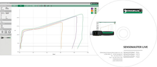 STAHLWILLE Software SENSOMASTER Live Nr.7732-2, 96585235